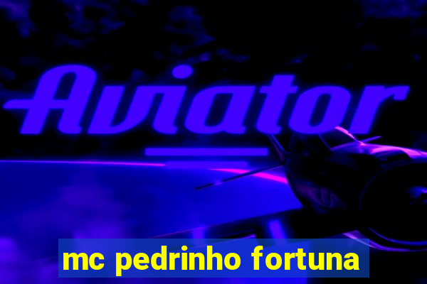 mc pedrinho fortuna